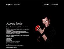 Tablet Screenshot of mariomagico.com